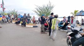 Puluhan Pedagang yang ingin mengais rezeki di Pesta Rakyat Pemrov Kepri