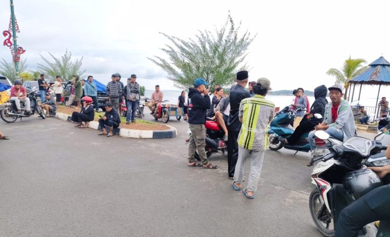 Puluhan Pedagang yang ingin mengais rezeki di Pesta Rakyat Pemrov Kepri